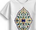 SIA Kadın Basic T Shirt  Çini Tasarım - Genel