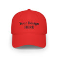 Custom Embroidered Logo Low Profile Cap | Personalized Baseball Cap