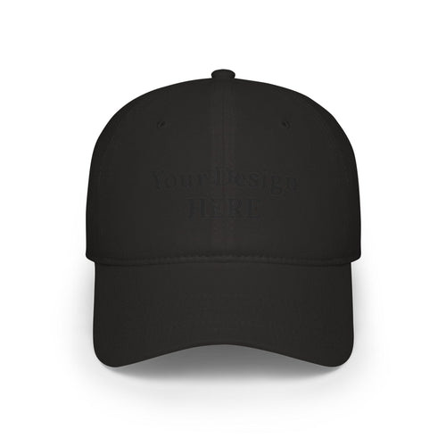 Custom Embroidered Logo Low Profile Cap | Personalized Baseball Cap