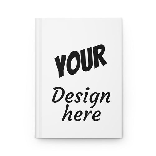 Custom Text Cover Journal Hardcover matte | Personalized Notebook