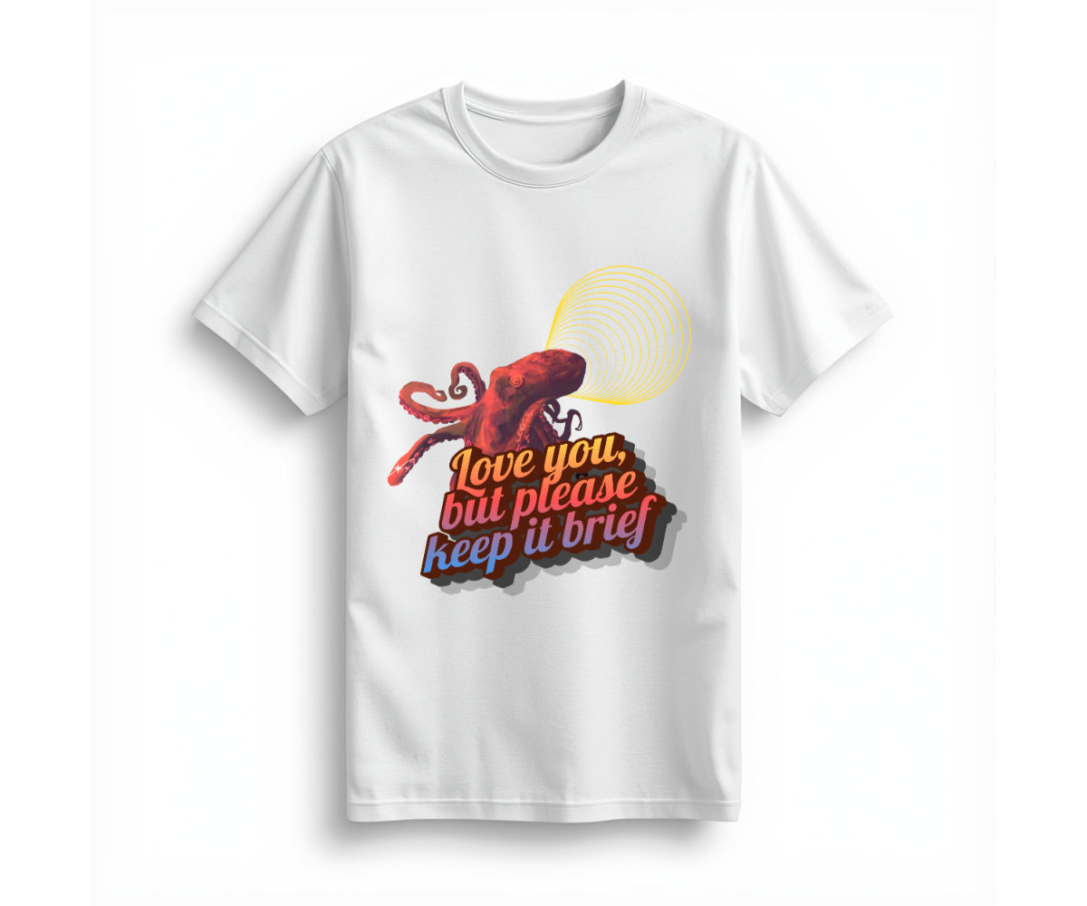 SIA Kadın Basic T Shirt Love You - Görünüm 2